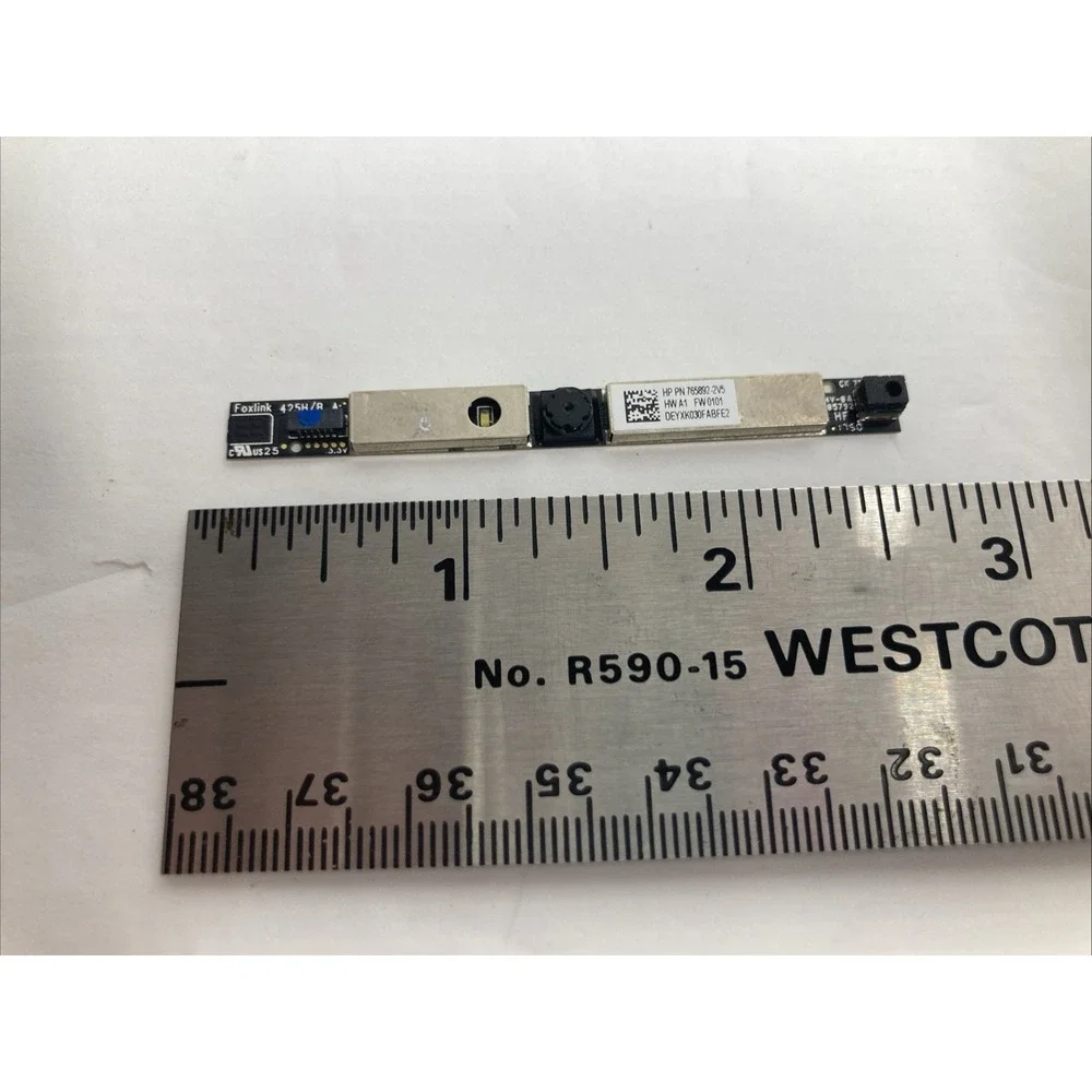 HP Web Camera 15-F387WM Unisex OS Black 776787-001 765892-2V5 Replacement Part